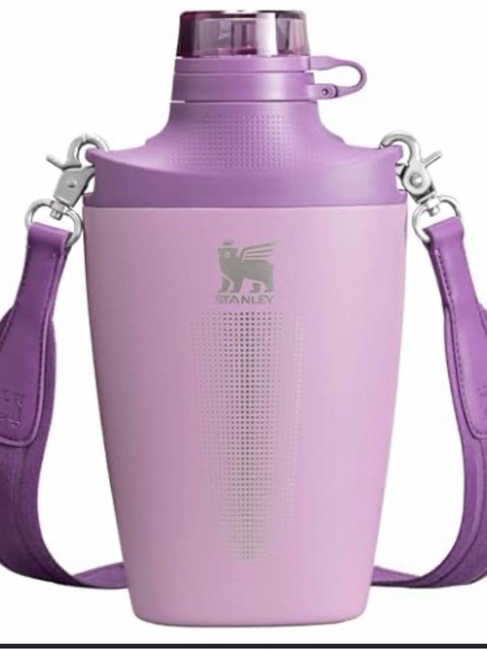 Stanley Lavender Lilac Insulated Crossbody Bottle Carrier
